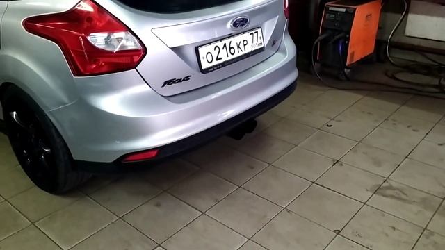 Выхлоп ФОКУС 3 1.6: Кастом паук 4-2-1, резонатор MG Race, банка спортивная, кривоточная. смотреть онлайн