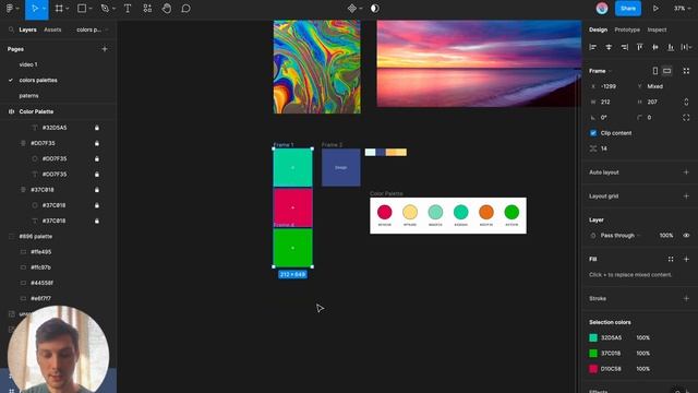 Figma - плагины для подбора цвета ( color palettes plugins) смотреть онлайн