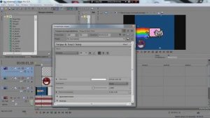 Как добавить текст и картинку в сони вегас