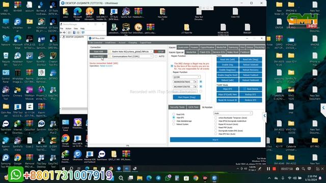 REDMI NOTE 9S (CURTANA) REPAIR DFT PRO New Method No Need Eng Rom & FlashingLocked Bootloade