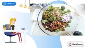 Салат с брокколи и беконом. Очень вкусный рецепт
