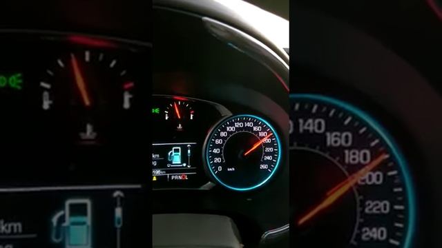 Reaching Speed  200 Km Per Hour In Chevrolet Malibu