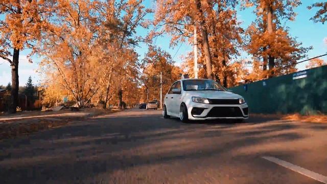 LADA Granta on AIR | Stance 4K смотреть онлайн
