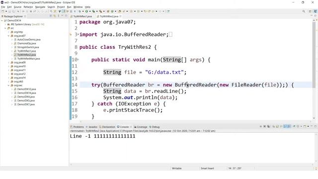 Java 7 new features | Automatic resource management in java | try with resources