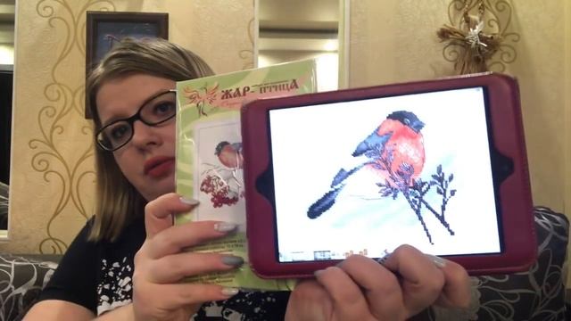 Вышивка крестом. Новый процесс «Снегирь» смотреть онлайн