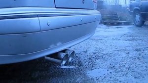 Mercedes-Benz W 210 V4.3 выхлоп "AMG"