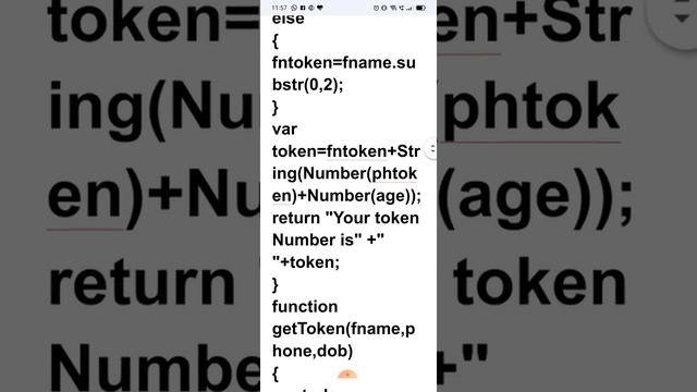 Token generator javascript cc