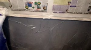 Защищаем стену возле раковины гидрофобным лаком. Кухня, часть 5