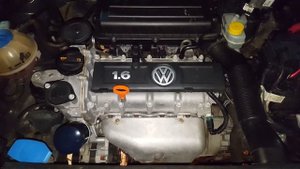 1.6 CFNA VW Polo Sedan на промывочное масле 2389906591 GAZPROMNEFT