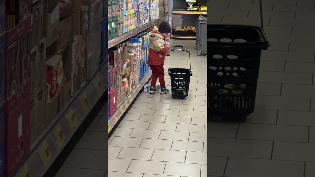 Марсель сам собирает продуктовую корзину! смотреть онлайн