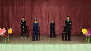 Танец мальчиков "Секретные агенты"