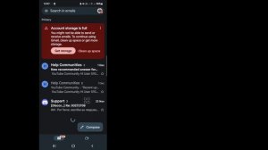 Fix Gmail Account storage is full you might not be able to send or receive mail | Gmail Storage ful