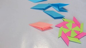 Оригами Сюрикен  трансформер из бумаги своими руками.Origami Shuriken transformer.DIY Estrella