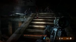 #7 Полчища мутантов подземки Metro: Last Light redux прохождение игры на PC