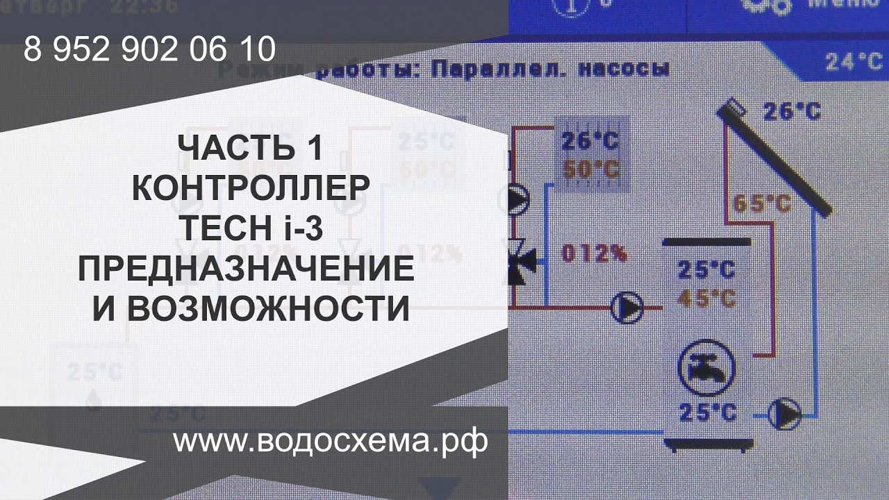 Часть 1. Контроллер Tech I-3 предназначение и возможности. Обзор от Кривых Олега смотреть онлайн