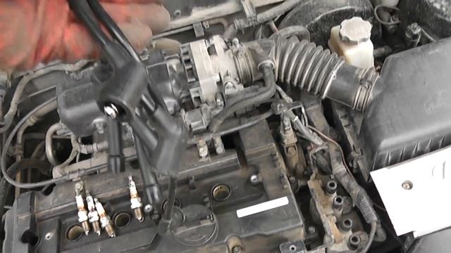 замена свечей бронепроводов Hyundai Accent причина неисправность