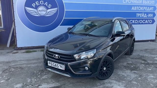 LADA VESTA SV CROSS универсал, 2018, черный, 990 000 руб. смотреть онлайн