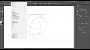 Простой логотип из эллипсов в Adobe Illustrator