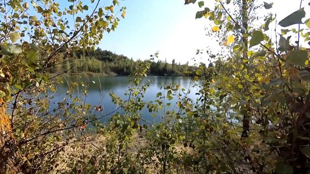 Поездка на Голубые озера.  Железногорск