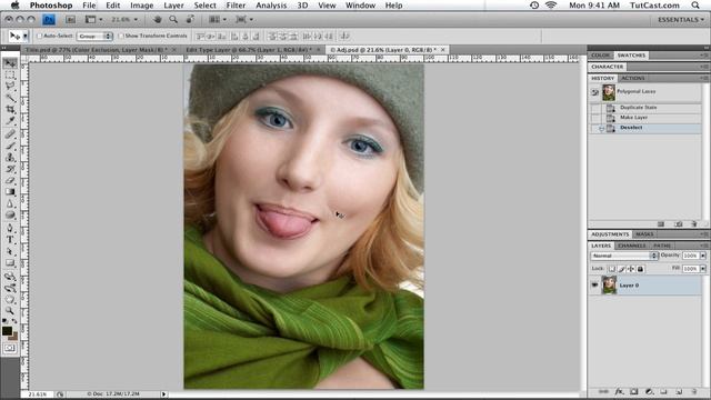 Adjustment Layers in Photoshop | смотреть онлайн