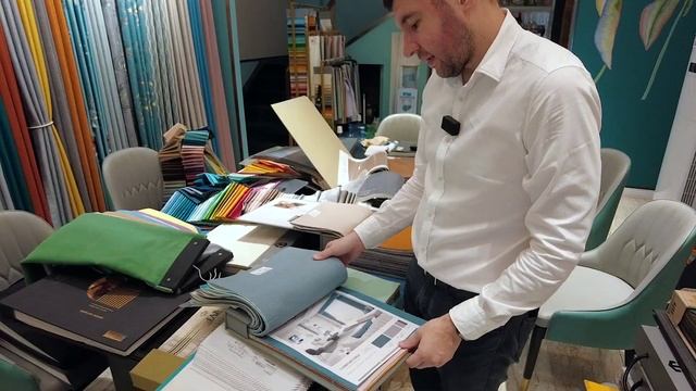 Премиальные ткани для штор из Китая / Обзор салона штор смотреть онлайн