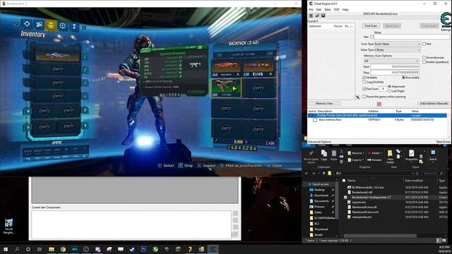 Borderlands 3 Hack How to Inject Weapon Codes BL3 Modded Weapons Tutorial смотреть онлайн