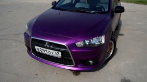 Обзор матовой плёнки TeckWrap Concord Grape на авто