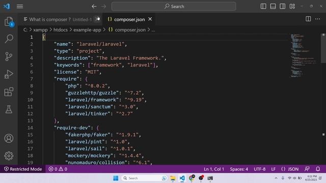 What is Composer in Laravel 9 | Composer update | Composer.json  | Laravel Full Course