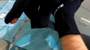 Непромокаемые перчатки для зимней рыбалки