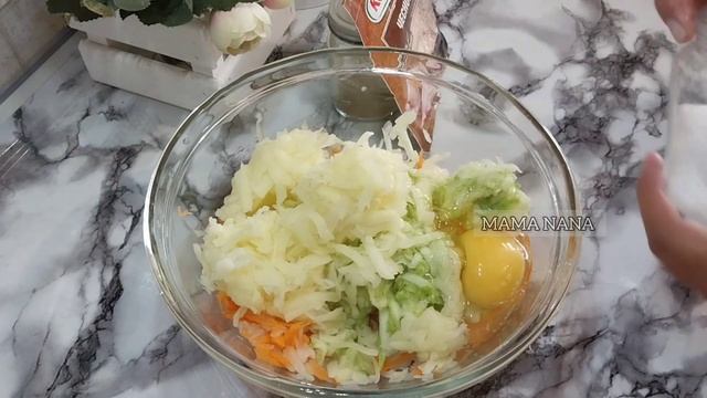 ?Овощные Оладьи. ПП рецепт. #овощи #оладьи #пп #рецепты