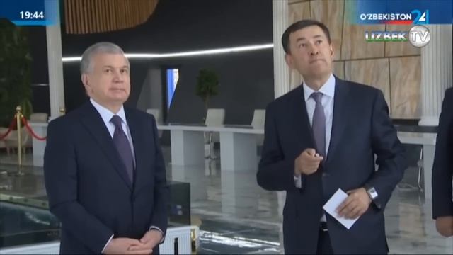 Шавкат Мирзиёев ознакомился с презентацией мастер-плана массива «Ширин» смотреть онлайн