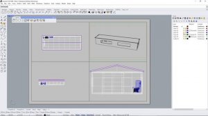 RHINO 7 Videocourse - 20 - Technical Drawings, Layout and views, Text and Dimension, Make 2D from 3