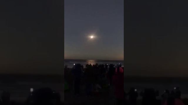 Гирифтани Мох дар Душанбе / Лунное затмение в Душанбе / Lunar eclipse in Dushanbe - 25.10.2022