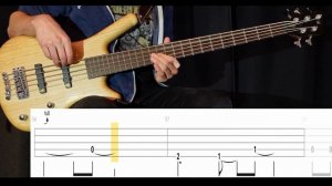 Freak on a Leash (Korn) - Bass Cover (With Tabs) by Leo Düzey