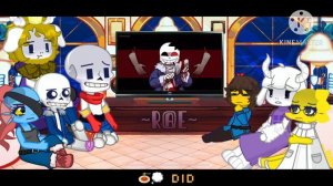 UNDERTALE react to HORRORTALE