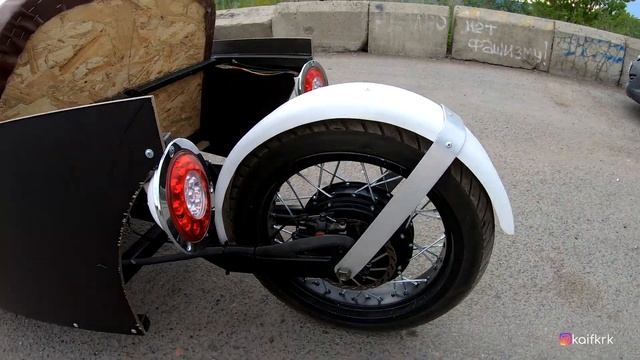 Электромобиль своими руками, трицикл на электро ходу, обзор самодельного электрокара смотреть онлайн