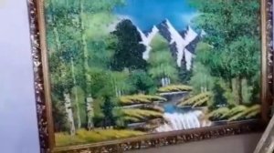 Картины из каменной крошки