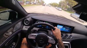 POV: Driving a Mercedes Benz GT53 AMG  in Aventura w/ ASMR ?