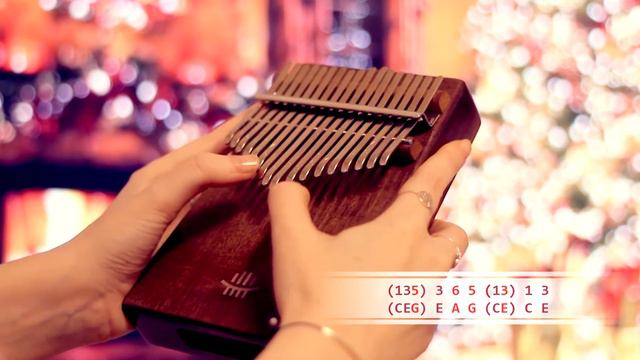 "Silent night" Kalimba Cover With Tabs for C-dur Kalimba смотреть онлайн