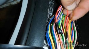 Хёнлай акцент (солярис)2018 года. Точки подключения автосигнализации с автозаводом