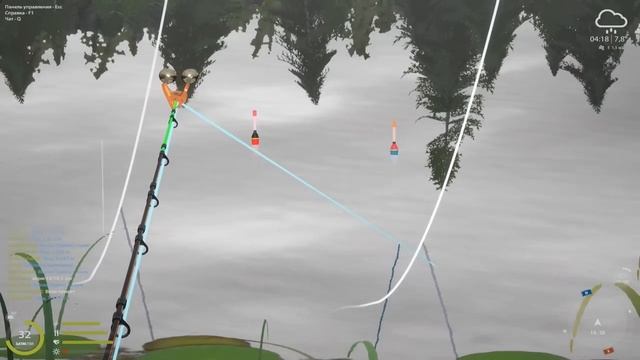 Клевая точка на Леща и Густеру. Рыбалка на Старом Остроге - Русская Рыбалка 4 #230 смотреть онлайн