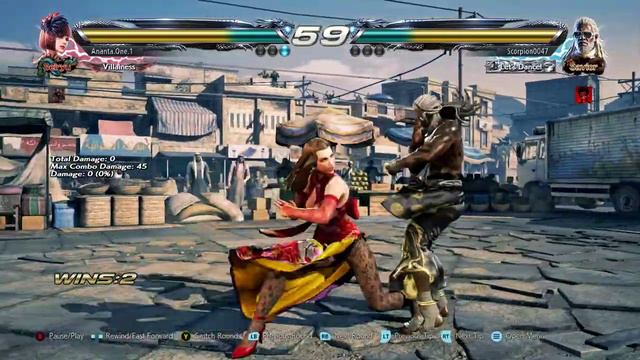 Tekken 7 Anna Williams vs Leroy Whiff смотреть онлайн