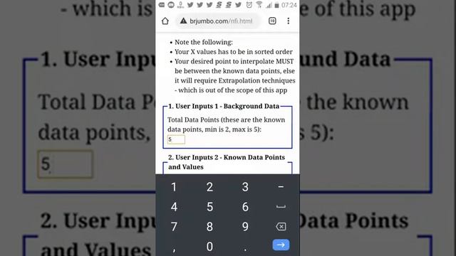 Newton's Forward Interpolation JS Implementation Talkthrough