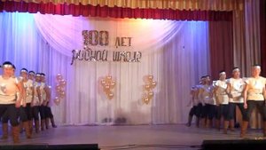 Танец боотуров. Танцевальный ансамбль "Кэскил" Хатасской СОШ