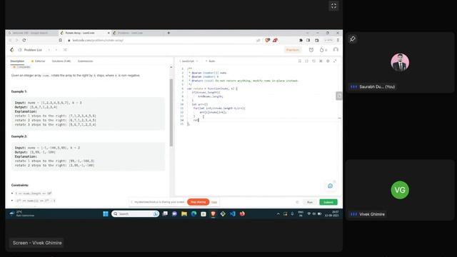 JavaScript Live Coding Mock Interview || Fresher Coding Round in Javascript