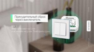 Принудительный сброс настроек умной лампы LDR-GU10 работающей по протоколу zigbee.