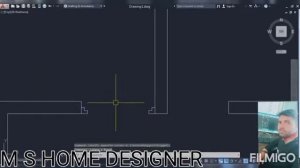 AutoCAD pelaing m Door banana