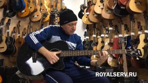 Акустический бас Cort AB850F BK Acoustic Bass Series