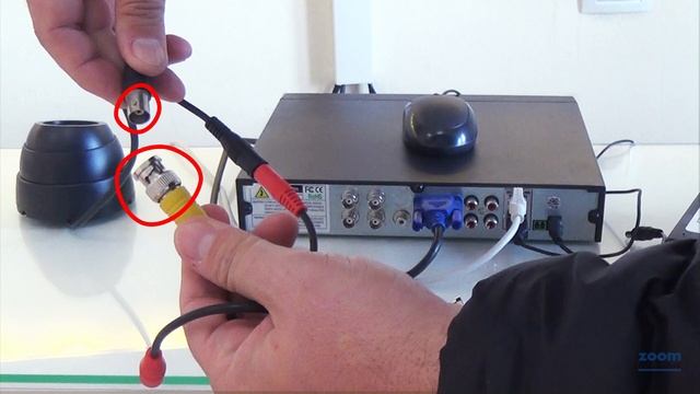 Como conectar grabador DVR sistemas de cámaras CCTV mediante cable смотреть онлайн