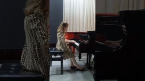 Кущ Анна 9 лет Ф  Бургмюллер  Этюд опус 100 номер 21 преп.  Ким Лариса Геннадьевна